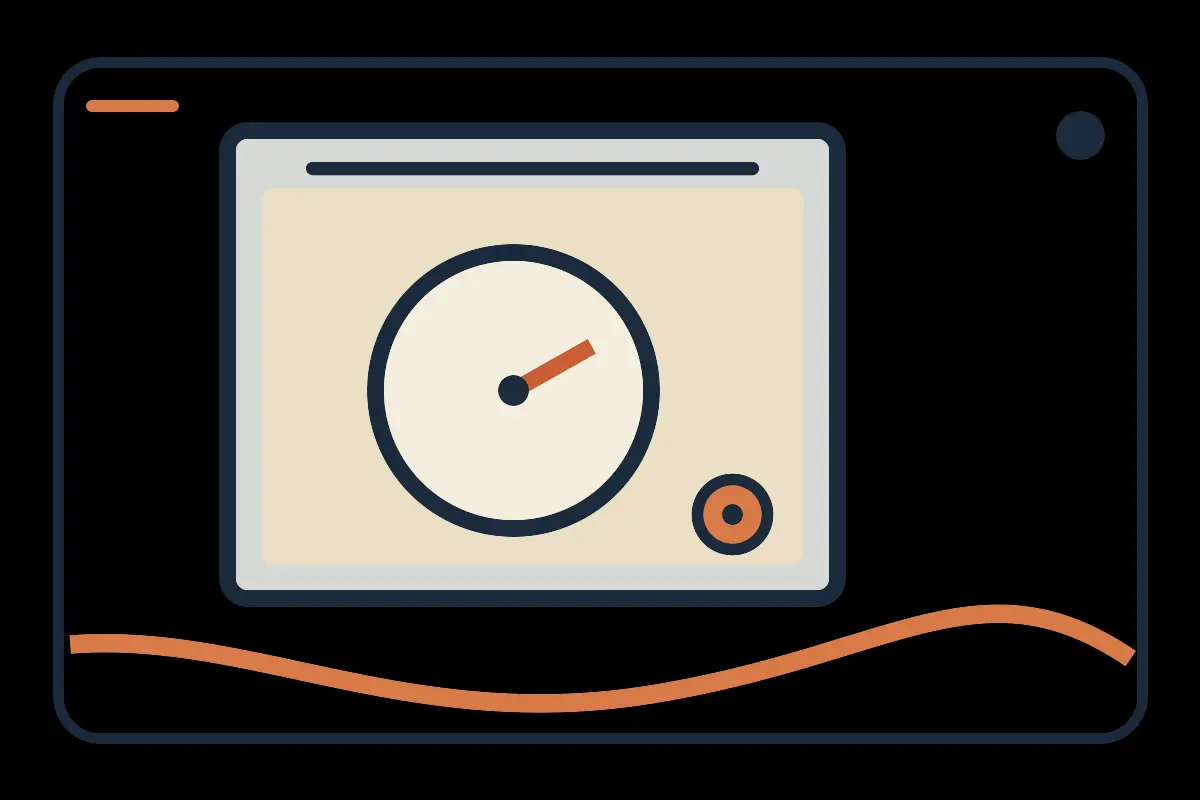 Illustrated boiler gauge pressure check